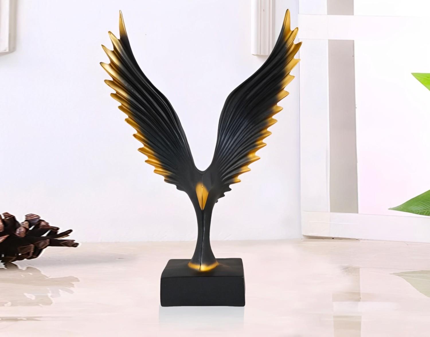 Eagle Bird Wings Showpiece Statue