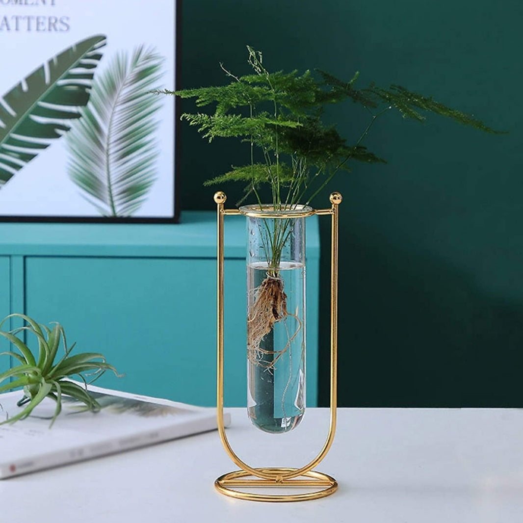 Glass Test Tube Vase 