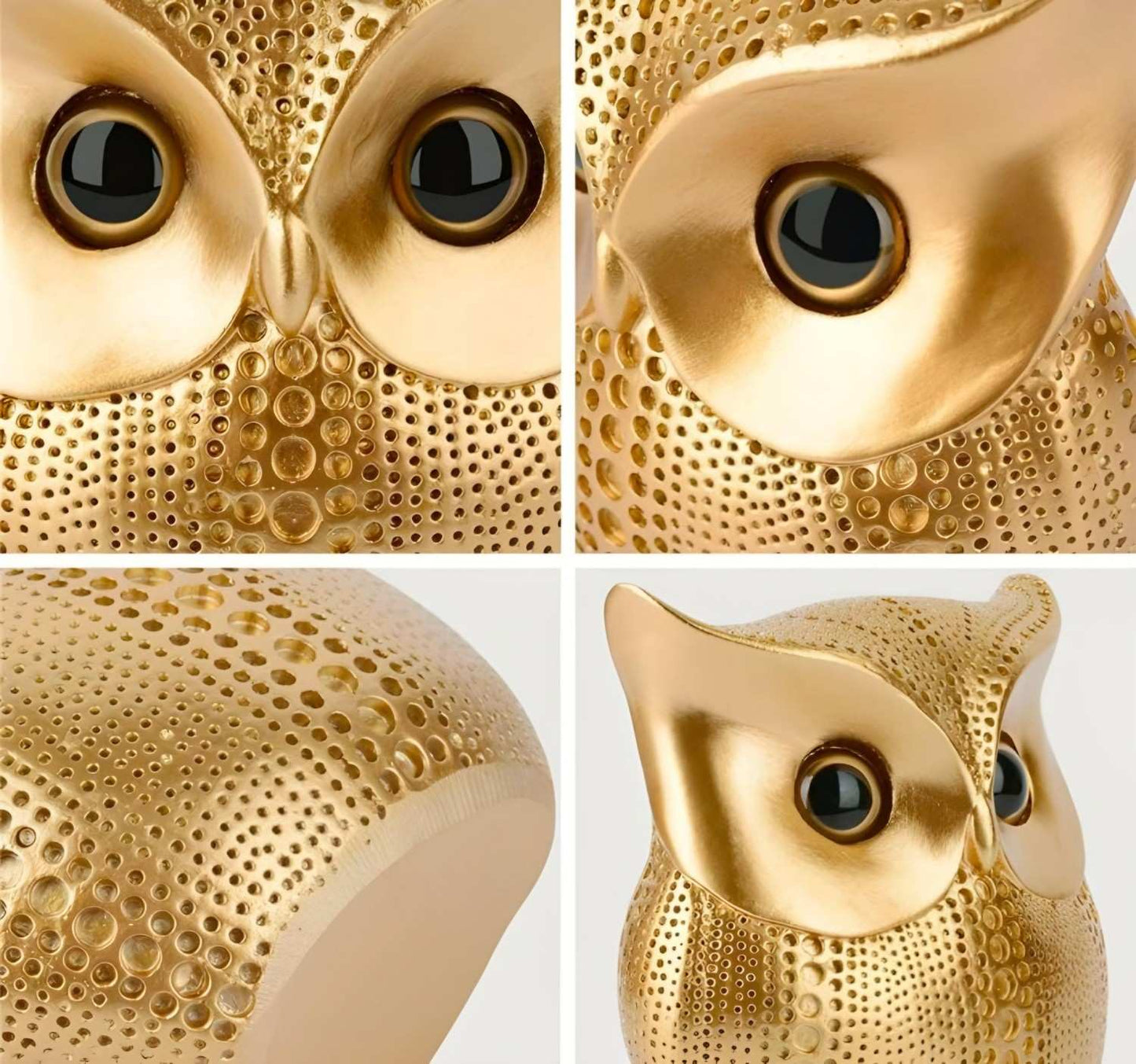 Lucky Owl Art Figure Showpiece