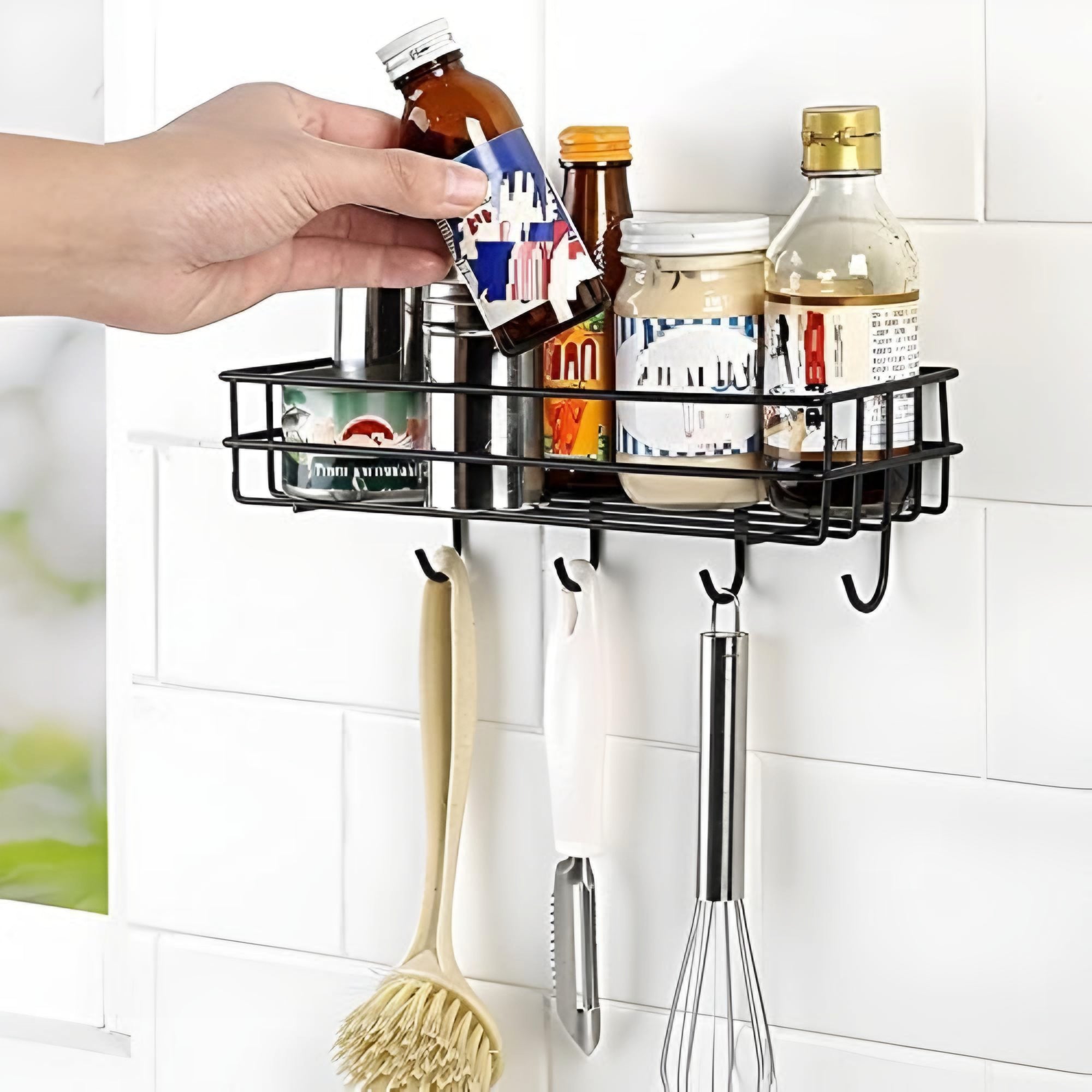 Multipurpose Bathroom Shelf Rack 