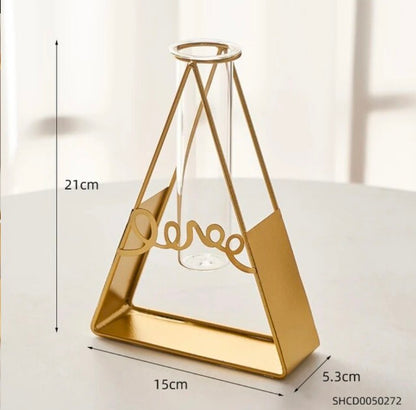 Test Tube Vase for Indoor Decoration