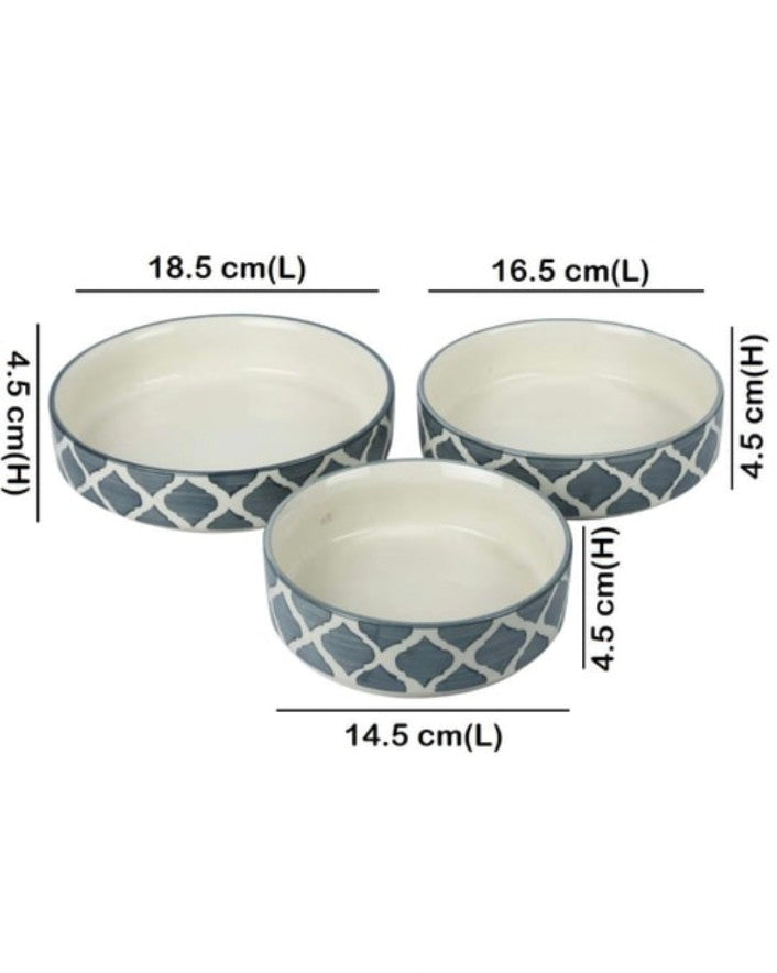 Ceramic Glossy Serving Bowls